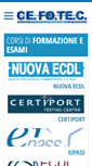 Mobile Screenshot of cefoweb.it