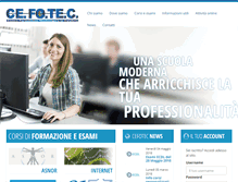 Tablet Screenshot of cefoweb.it